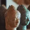 Petite tête de bouddha PETITE TETE DE BOUDDHA