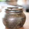 CENDRIER ANTIQUE EN TERRACOTTA