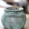 CENDRIER ANTIQUE EN TERRACOTTA
