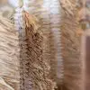DECO MURALE FEUILLE RAFIA COQUILLAGE 100CM