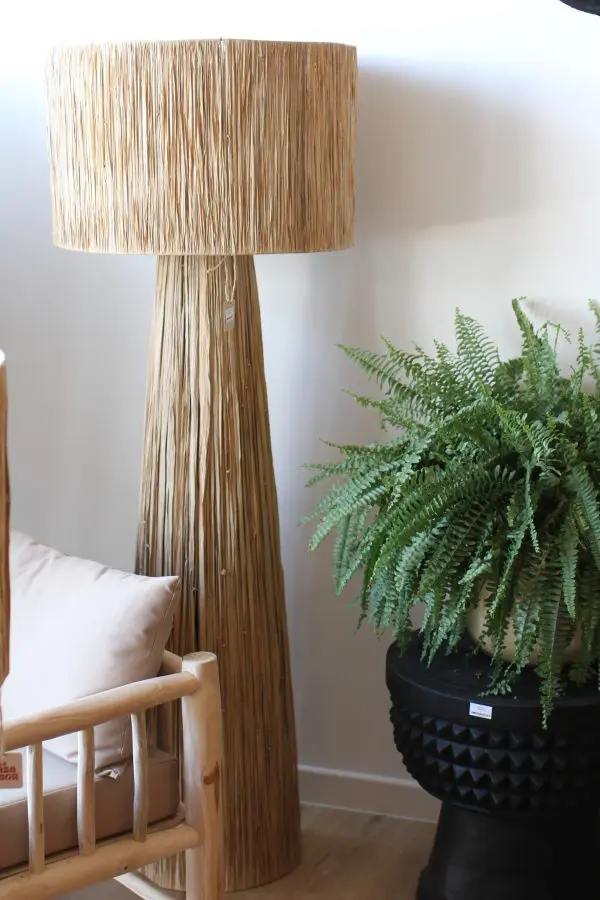 LAMPE A POSER RAPHIA H.160
