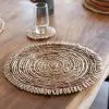 SET DE TABLE COQUILLAGE EN BANANIER