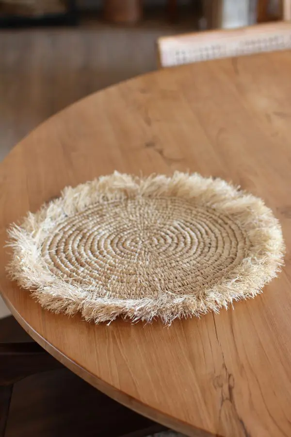 SET DE TABLE FRANGE NATUREL