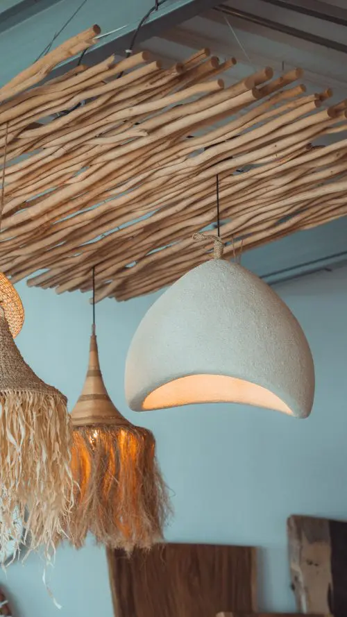 Suspension lumpa sable beige SUSPENSION LUMPA BEIGE