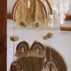 SUSPENSION ARC-EN-CIEL ROTIN